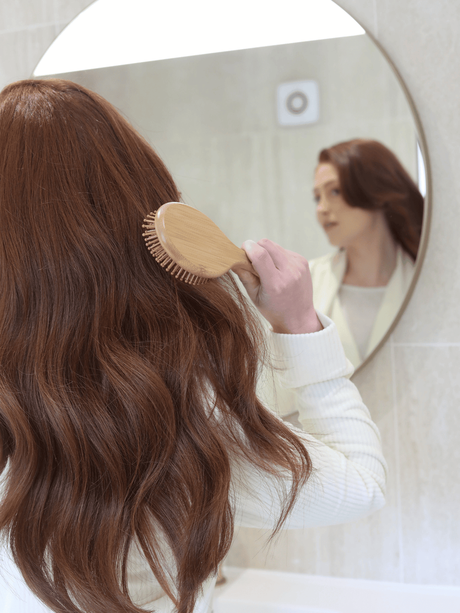 Bamboo Hair Brush view 3