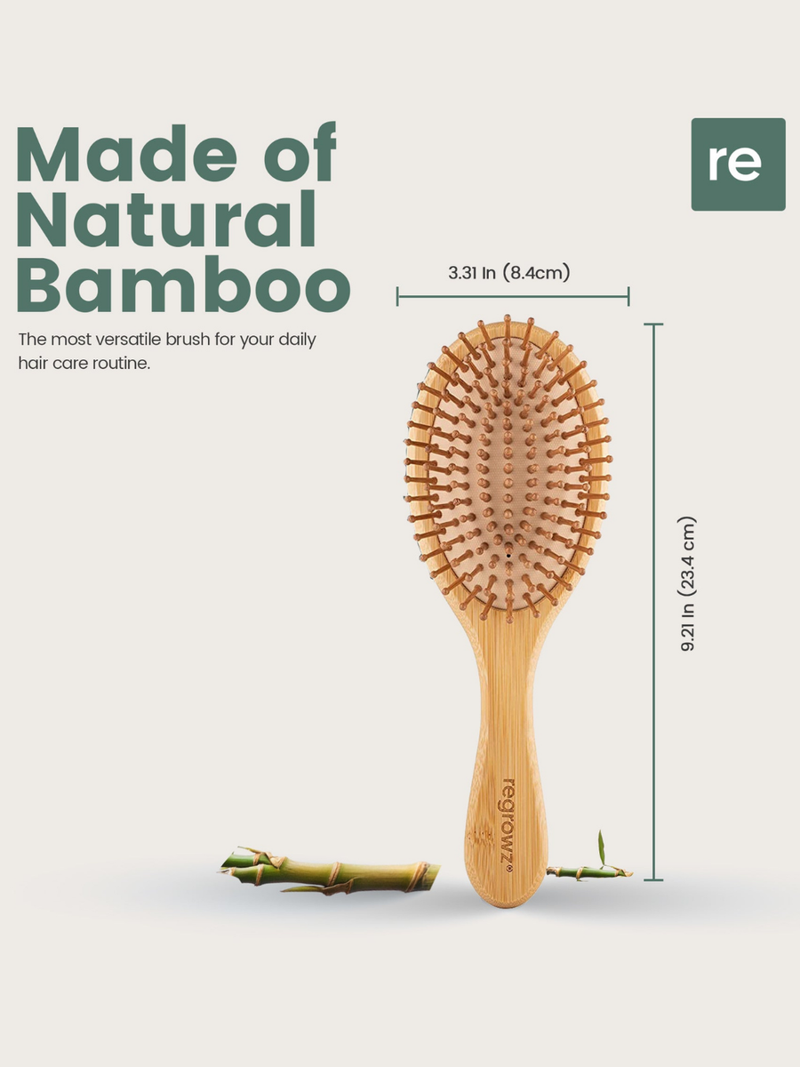 Bamboo Hair Brush view 8