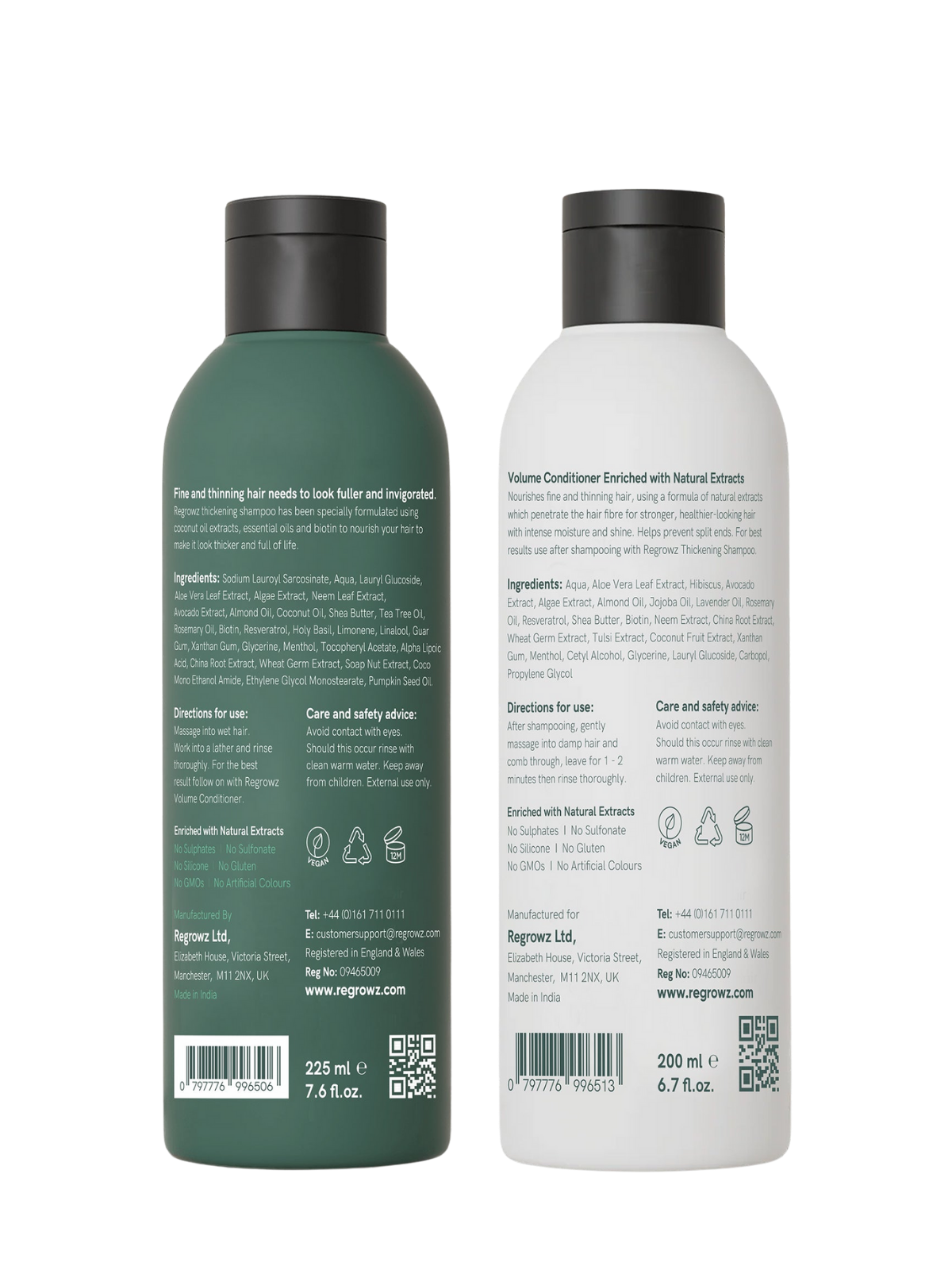 Miracle Hair Thickening Shampoo & Conditioner