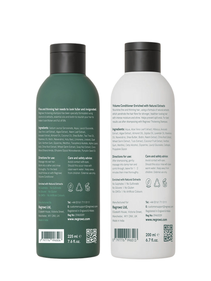 Miracle Hair Thickening Shampoo & Conditioner